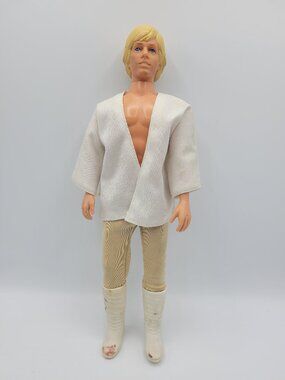 Vintage Kenner 1978 Star Wars Luke Skywalker 12in Action Figure Shirt Boots